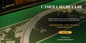 Masa de poker în exclusivitate: Full House Poker, camera secretă din Casa Tătărescu pentru experiențe private