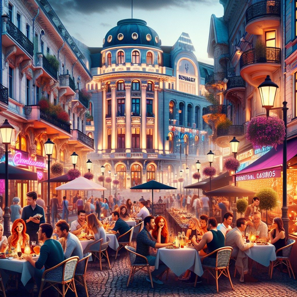 Restaurante și divertisment în apropierea cazinourilor din București idei pentru o seară completă